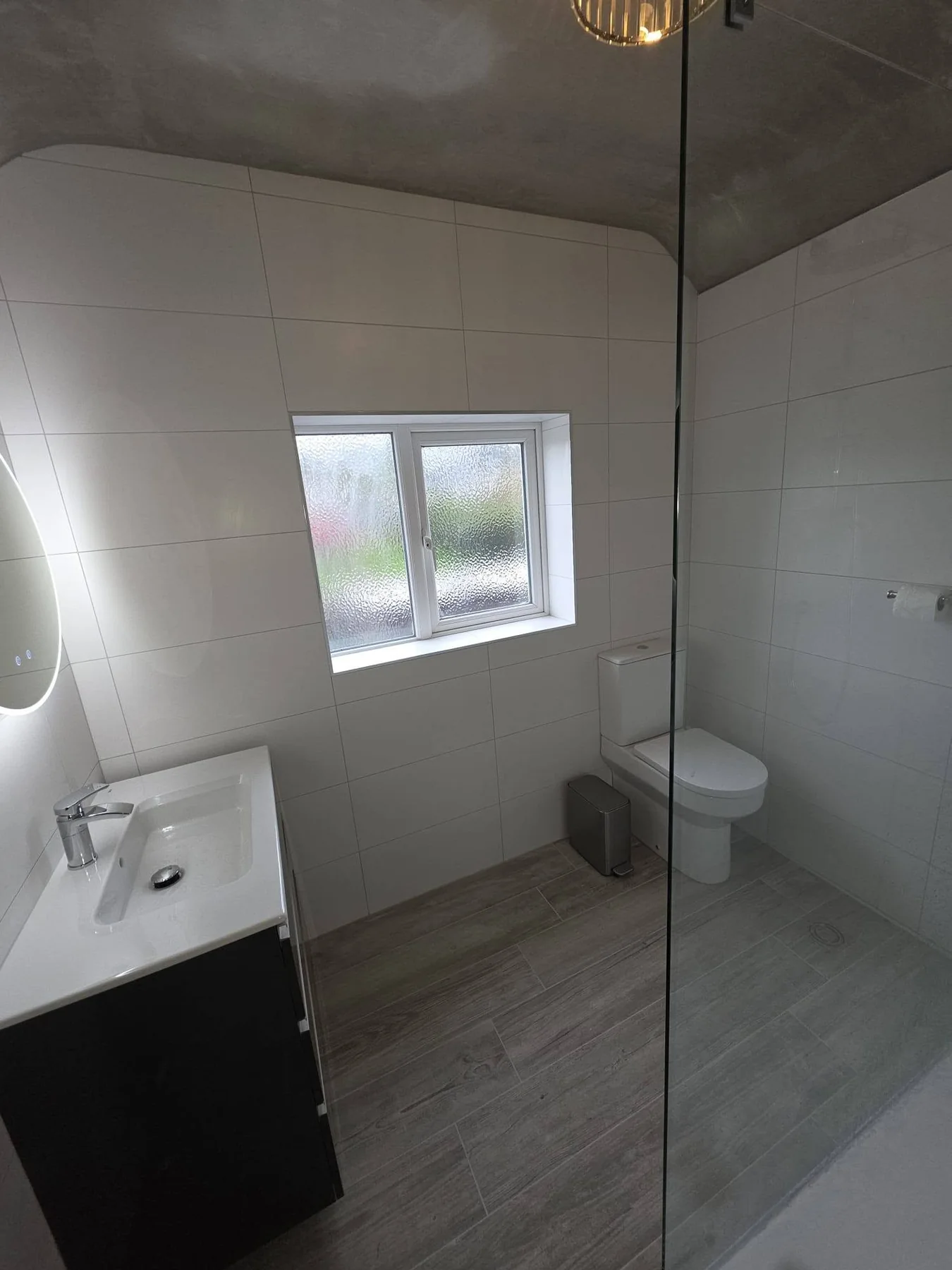 Completed bathroom renovation serving Carrickfergus
